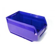 Ящик складской 400х230х200 (синий) (гфр16)