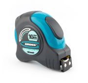 Рулетка «Schlagfest»,10 м x 25 мм, магн. обрез зацеп, двухст. шкала, автоматич. фиксация