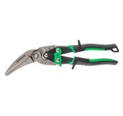 Ножницы по металлу «Piranha», 270 мм, прямой и правый проходной рез, сталь СrMo, двухкомпонентные ру