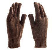 Перчатки трикотажные, двойные, полушерстяные, Россия// Сибртех