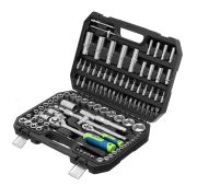 Набор инструментов, 1/2«, 1/4», 108 предметов// Сибртех