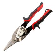 Ножницы по металлу, 250 мм, прямой рез, сталь CRMO, двухкомпонентные рукоятки, PRO Matrix