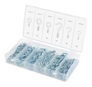 Набор крюков-саморезов 2.5 х 25, 3 х 40.5 х 65.5 х 75, 6 х 45, 6 х 50 мм, 151 предмет Сибртех