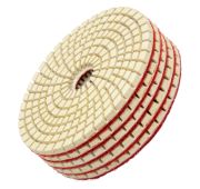 Алмазный гибкий шлифовальный круг, 100 мм, P100, мокрое шлифование, 5 шт. Matrix