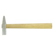 Молоток слесарный, 200 г, квадратный боек, деревянная рукоятка Россия