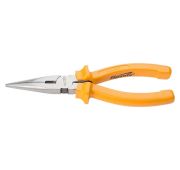 Длинногубцы прямые Classic, 180 мм, шлифованные, пластмассовые рукоятки Sparta