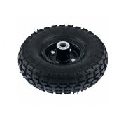 Колесо пневматическое 4.10/3.50-4, колесо D 260 мм. внутренний подшипник D 20 мм, длина оси 50 мм Pa