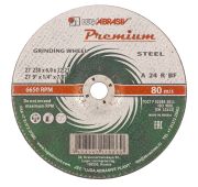 Круг зачистной по металлу, 230 х 6 х 22 мм,  Премиум «Луга» Россия