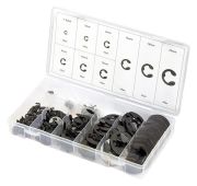 Набор стопорных колец, D 1,5 - 22 мм, 300 предм.// Сибртех