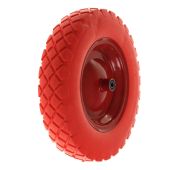 Колесо PU1601-16-1 пенополиуретановое 4,00-8, д.втулки - 16
