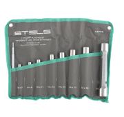 Набор ключей трубок торцевых усиленных 9 предметов, CrV Stels