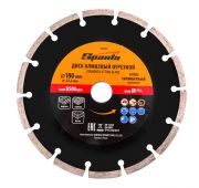 Диск алмазный отрезной сегментный, 180х22,2 мм, сухая резка // SPARTA