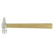 Молоток слесарный, 200 г, круглый боек, деревянная рукоятка Россия