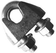 Зажим оцинк. канатный DIN 1142  19,0 мм
