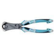 Клещи торцевые усиленные с рычажным механизмом, трехкомпонентные рукоятки, 200 мм Gross