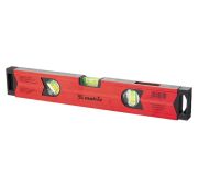 Уровень алюминиевый магнитный, 1500 мм, фрезерованный, 3 глазка (1 зеркальный), усиленный