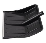 Лопата для уборки снега, полипропилен, 405х410 мм, без черенка// Россия