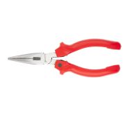 Длинногубцы прямые Standard, 200 мм, шлифованные, пластмассовые рукоятки Matrix