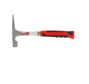 Молоток каменщика, 600 г, цельнометаллический, двухкомпонентная рукоятка// MATRIX