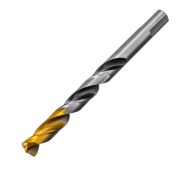 Сверло спиральное по металлу 11 x 142мм, Р6М5, Golden Tip, многогранная заточка// Denzel