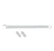 Пружина дверная D-24 мм, L-300 мм, цинк, (Металлист)// Россия