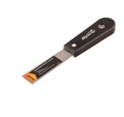 Шпательная лопатка стальная, 25 мм, полированная, пластмассовая ручка Sparta