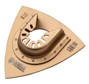 Насадка для МФИ шлифовальная дельтовидная, HM, по плитке и дереву, 78 мм  // Denzel