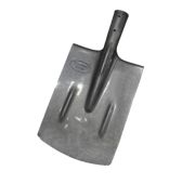 Лопата штыковая ПРЯМАЯ «Рельсовая сталь» усиленная с 2мя ребрами жесткости