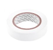 Изолента ПВХ, 15 мм х 10 м, белая, 150 мкм Matrix