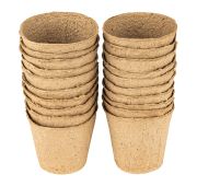 Горшочек для рассады, 110 х 100 мм, торфяной, 20 шт, Россия