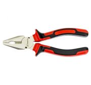 Плоскогубцы Nickel, 160 мм, никелированные, двухкомпонентные рукоятки Matrix