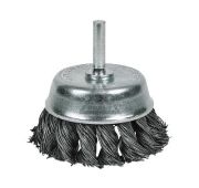 Щетка для дрели чашечная усиленная Кратон 75 мм//1 11 01 005