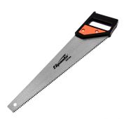 Ножовка по дереву, 400 мм, 5-6 TPI, каленый зуб, линейка, пластиковая рукоятка Sparta