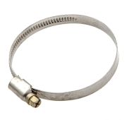 Хомуты нержавеющая сталь, Стандартное болтовое крепление 50-70 мм, 50 штук в упаковке, ширина 9 мм С