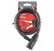 Замок тросовый универсальный, 12 х 650 мм Matrix