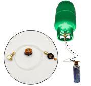 Адаптер для заправки туристических газовых баллонов