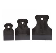 Набор шпателей 40-60-80 мм, черная резина, 3 шт Matrix