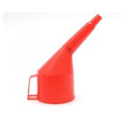 Воронка пластик. D 80 мм c удлиненным носиком 35 см.