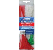 Набор хомутов (10 см х 50 шт, 15 см х 50 шт, 20 см х 50 шт), цвета в ассортименте ABRO MASTERS