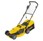 Газонокосилка электрическая GM-2000, 2000 Вт, ширина 43 см, 6 уровней, травосборник 45 л. Denzel
