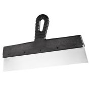 Шпатель фасадный из нержавеющей стали, 350 мм, пластмассовая ручка Сибртех