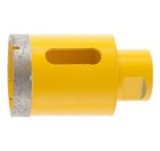 Сверло алмазное по керамограниту, 45 мм, мокрое резание, М14// Denzel