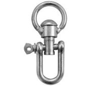 Вертлюг разборный, оцинкованный, большой №3