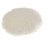 Насадка полировальная «под липучку», 150 мм, натуральная шерсть // MATRIX