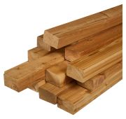 Брусок для скамьи 60х40х440мм лиственница, лакированный