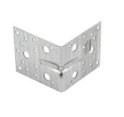 Крепежный уголок усиленный 2 мм, KUU 105 x 105 x 90 мм Россия Сибртех