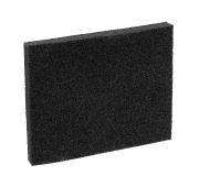 Губка для шлифования, 125 х 100 х 10 мм, средняя жесткость, P100// Сибртех