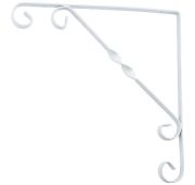 Кронштейн декоративный 200 x 200 мм, белый// Сибртех