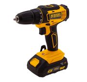 Дрель-шуруповерт аккумуляторная CDL-18-02BM, Li-Ion, 18 В, 2 акк.// Denzel
