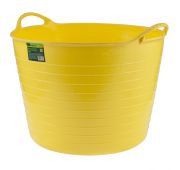Ведро гибкое сверхпрочное, 28 л, желтое, Россия// Сибртех